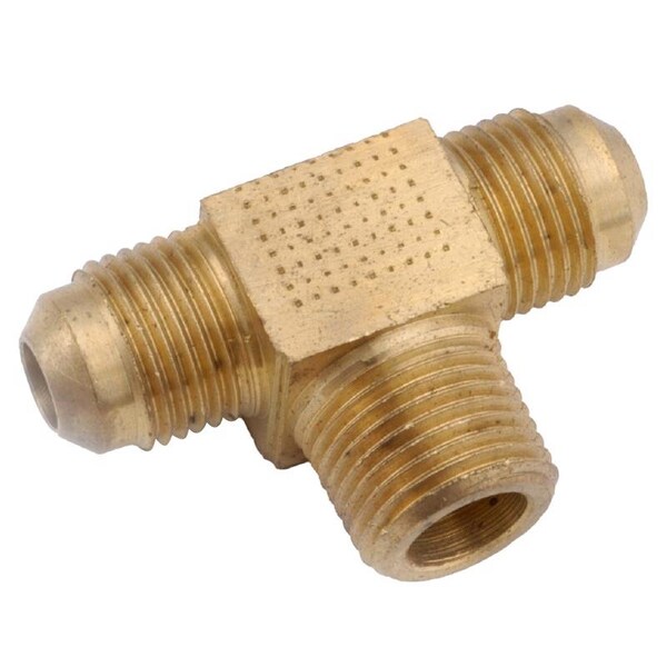 Anderson Metals 3/8 in. Flare in. X 3/8 in. D Flare Brass Branch Flare Tee 754045-0608AH - main